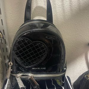 Michael Kors mini rhea backpack